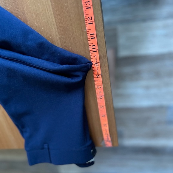 Beta Brand XS Stretch Pull On Navy Blue Straight-Leg Pants - Picture 6 of 11